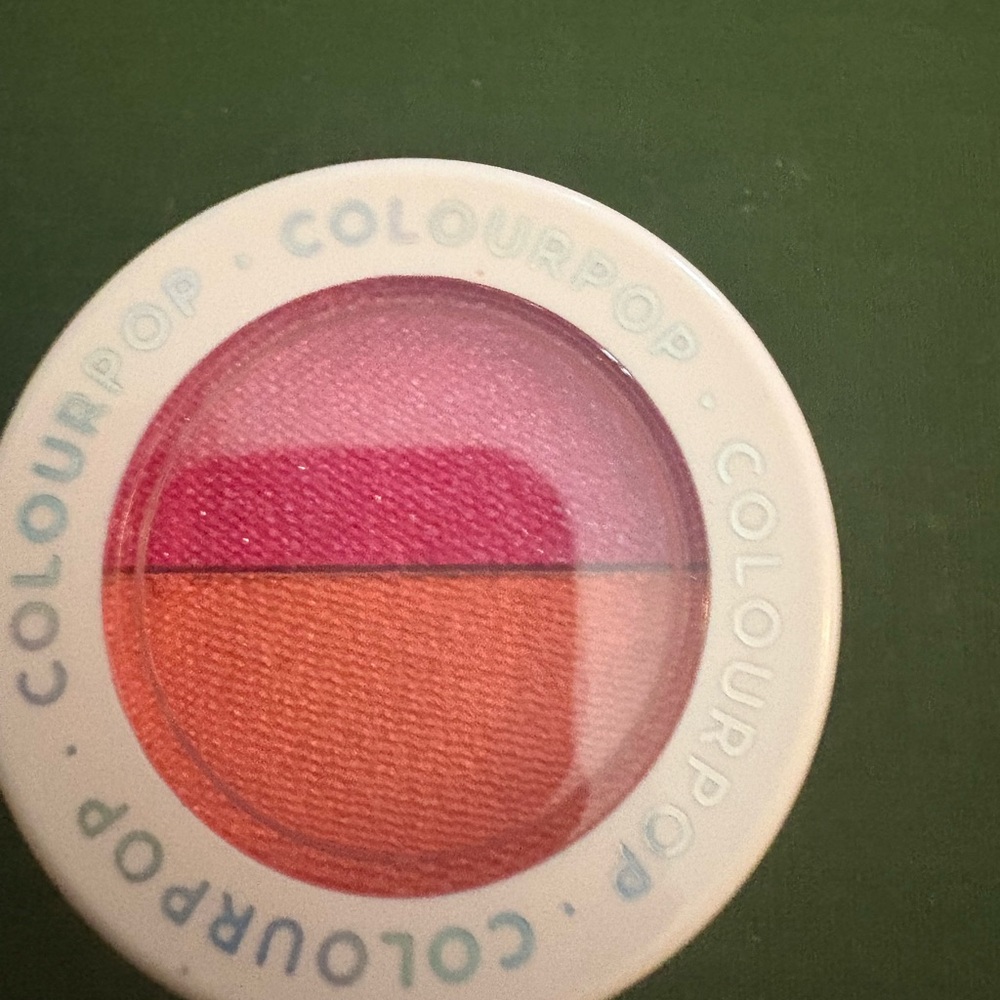 ColourPop Blush Duo - Vibrant Pink and Orange
